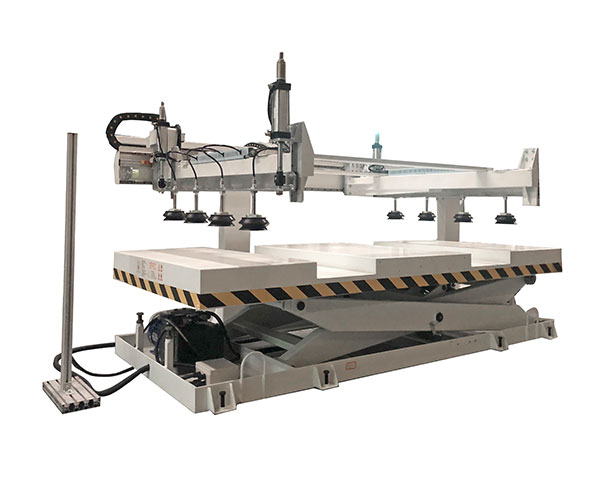 Machine de chargement et de déchargement de type ventouse